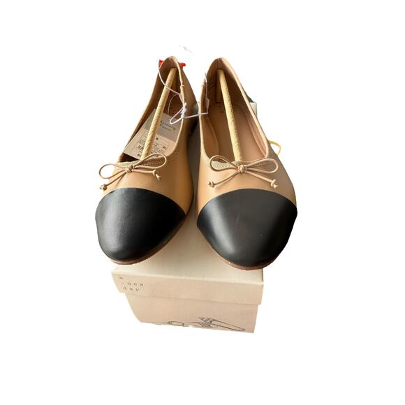 A New Day Women's Tan Jennie Classic Ballet Flats Size 8 - Picture 2 of 7